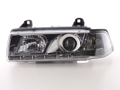 Faros delanteros LED BMW Serie 3 E36 Coupé, Cabrio 92-99 cromados