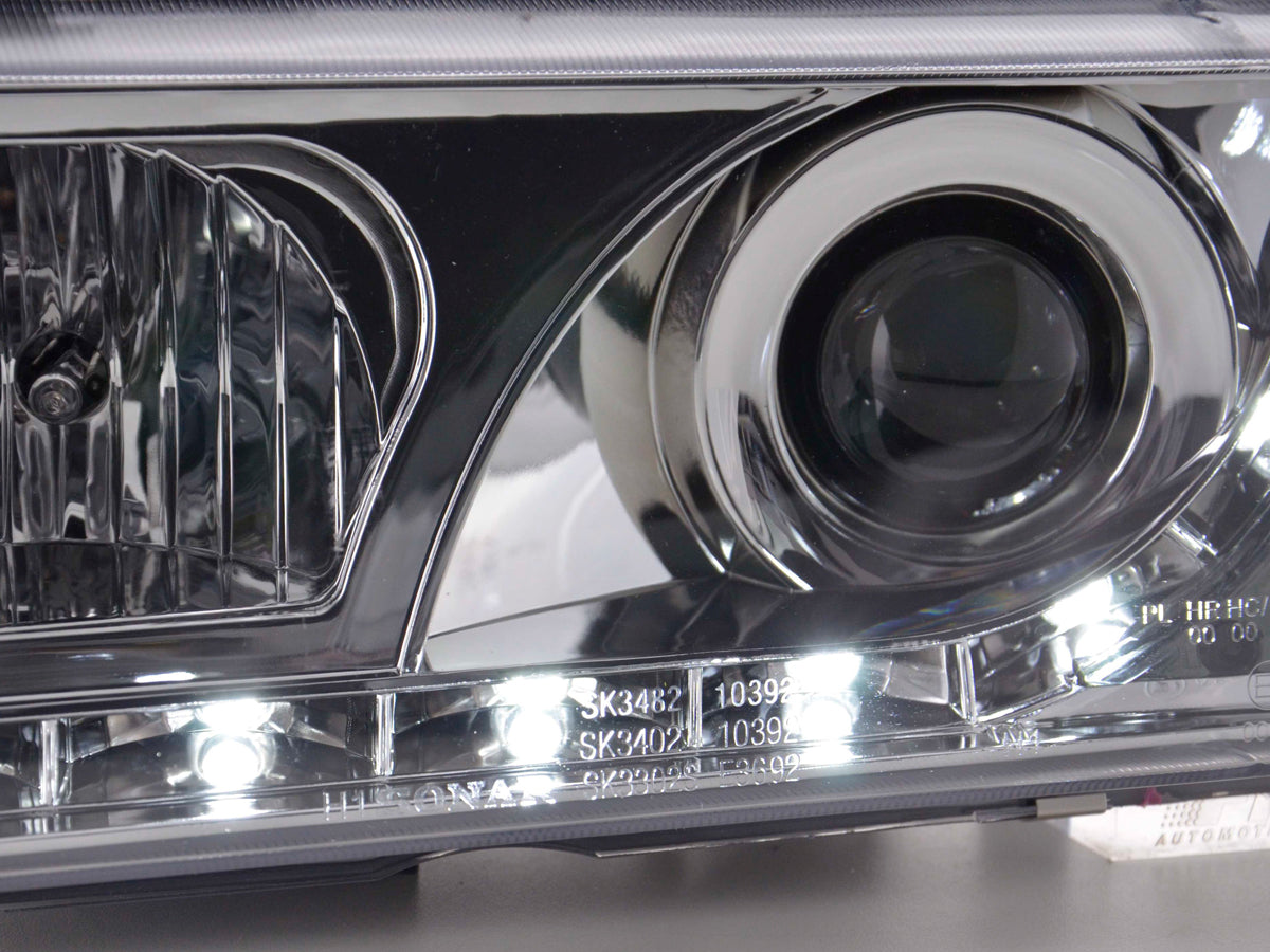 Faros delanteros LED BMW Serie 3 E36 Coupé, Cabrio 92-99 cromados