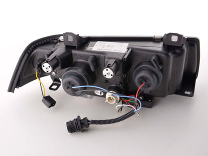 Faros delanteros LED luces diurnas BMW Serie 3 E36 Berlina 92-98 negro