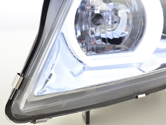 Faros Delanteros Led Drl Look Bmw Serie 3 E90 / E91 05-08 Cromado Lights > Headlights