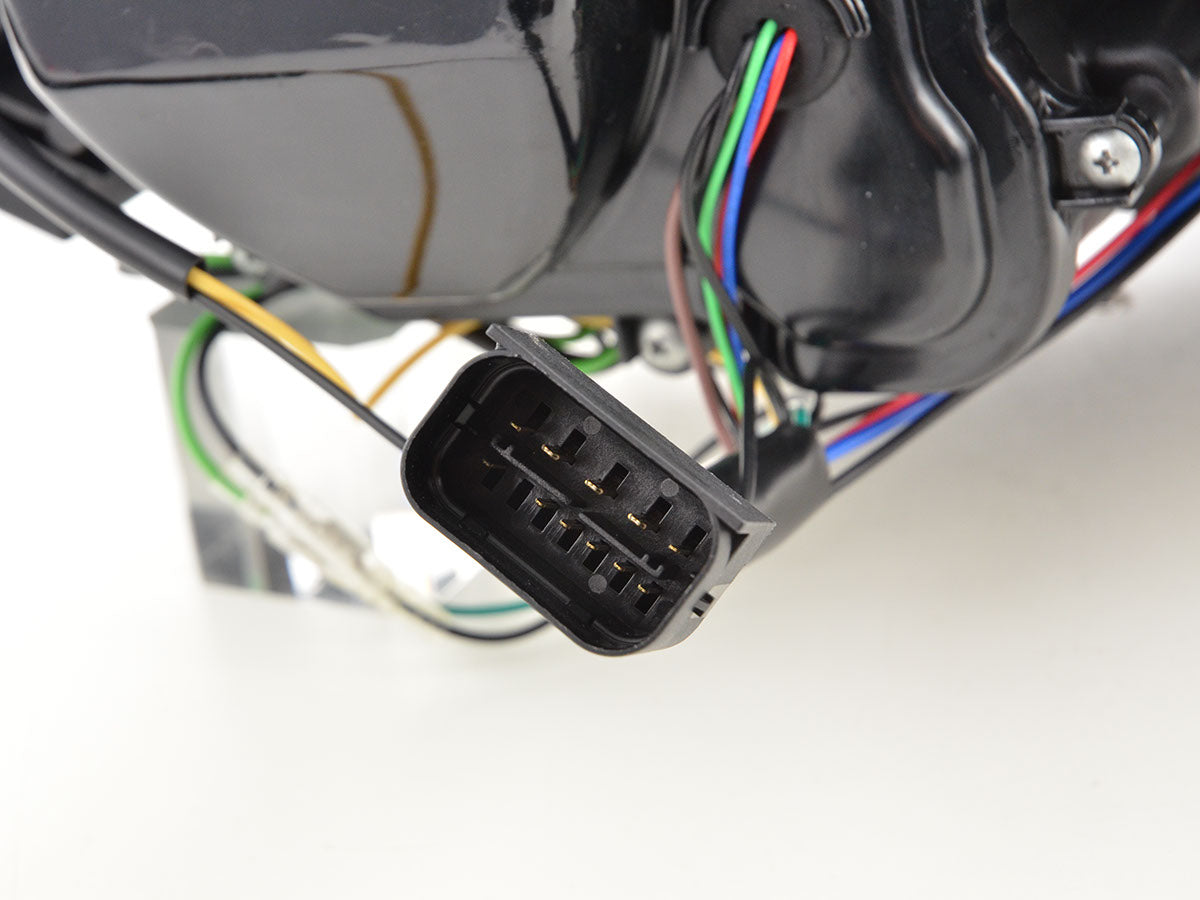 Faros Delanteros Xenón Luz Diurna Led Drl Look Bmw Serie 3 E90 / E91 05-08 Cromado Lights >