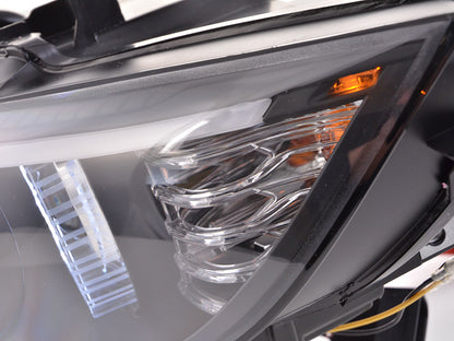 Faróis dianteiros Xenón Dayllight LED LUZES DIURNAL BMW 3 E92 / E93 06-10 BLACK
