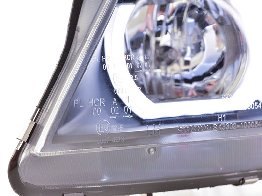 Faros Delanteros Xenón Luz Diurna Led Drl Look Bmw Serie 3 E90 / E91 05-08 Negro Lights > Headlights