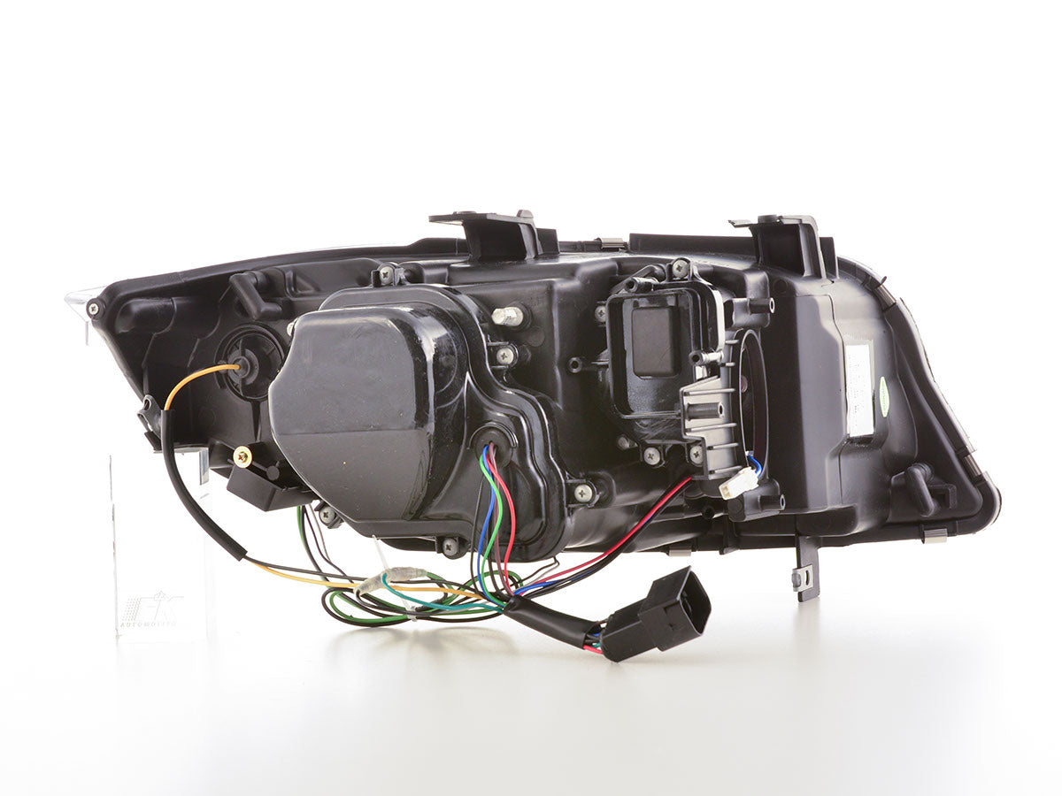Faros Delanteros Xenón Luz Diurna Led Drl Look Bmw Serie 3 E90 / E91 05-08 Negro Lights > Headlights