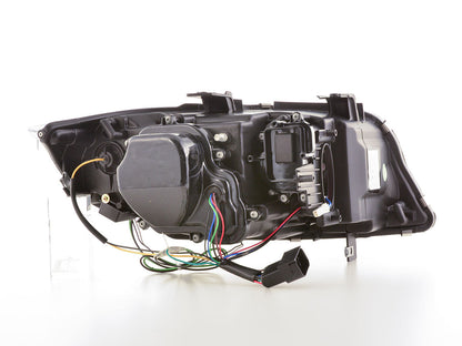 Faros Delanteros Xenón Luz Diurna Led Drl Look Bmw Serie 3 E90 / E91 05-08 Negro Lights > Headlights