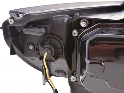 Faros Delanteros Xenon Daylight Led Luces Diurnas Bmw Serie 3 E92 / E93 06-10 Negro Lights >