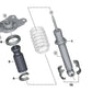 Richtige Unterstützung für BMW I3 I01, I01N (OEM 3350685228). Original BMW.