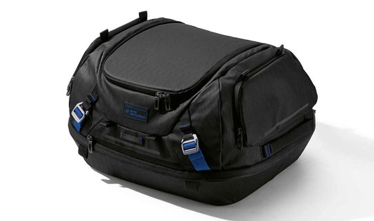 Borsa posteriore Black Collection OEM 77495A0E758 per moto BMW R 1300 GS, R 1250 GS, S 1000 XR, K 1600 GT, F 850 ​​GS... e altro ancora. BMW Motorrad originale.