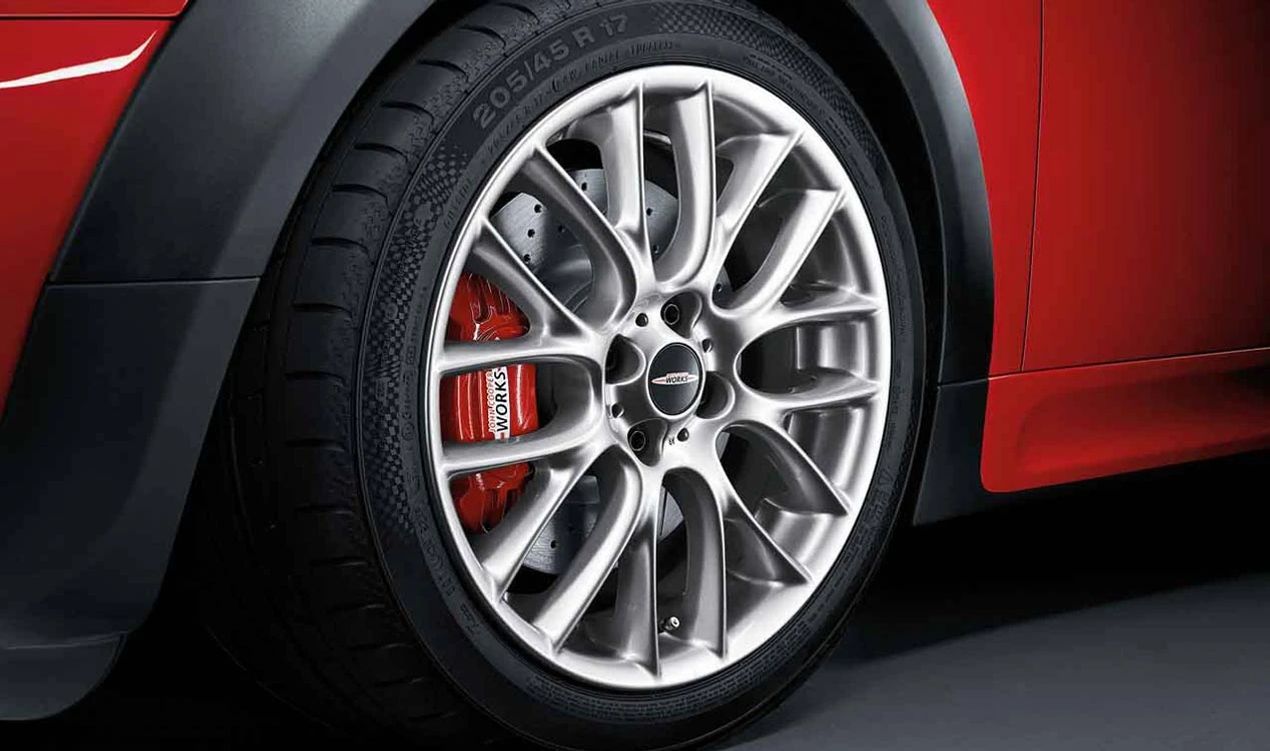 Llanta de aleación JCW Cross Spoke Challenge R112 OEM 36116784130 para MINI R50, R53, R56, R59, R52, R57, R55, R58. Original MINI.