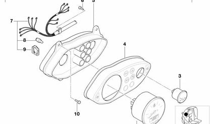 Kit de reparación de conector OEM 61132471241 para BMW F40, F70, F44, G87, E46, G20, G21, G28, G80, G81, G22, G23, G26, G82, G83, F07, F10, F11, F18, G60, G61, G68, G90, F06, F12, F13, F01, F02, F04, G11, G12, G70, G14, G15, G16, U11, U12, U10, F25,