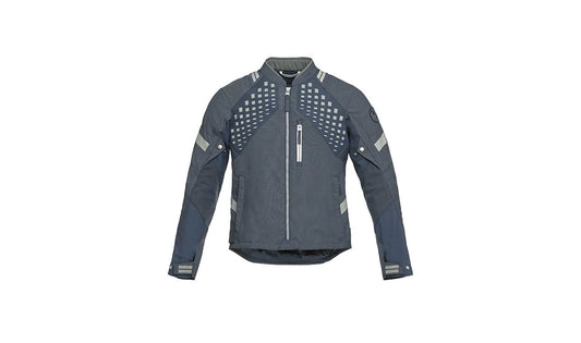 Chaqueta Aravis Air azul-gris talla 110 OEM 76115A80C53 para BMW Motorrad. Original BMW Motorrad.