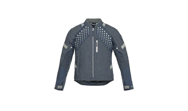 Chaqueta Aravis Air azul-gris talla 110 OEM 76115A80C53 para BMW Motorrad. Original BMW Motorrad.