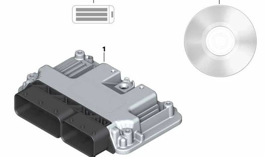 Mecanismo de mando OEM 13618521661 para motos BMW R1200GS, K1200S, R nineT... y más. Original BMW Motorrad.