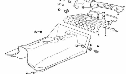 OEM -Vorderbusse 4112291794 für BMW {E36, E46, Z3, Z4}. Original BMW