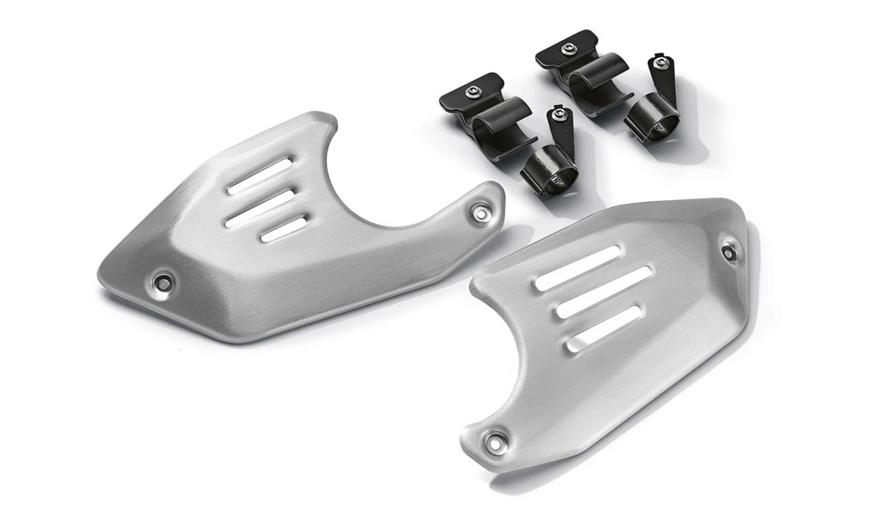 Juego de tapas de silenciador de admisión OEM 77318394222 para BMW Motorrad R nineT, R nineT Pure, R nineT Scrambler, R nineT Racer, R nineT Urban G/S. Original BMW Motorrad.