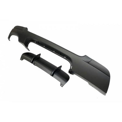 Difusor Trasero Bmw E92 / E93 Look M Performance 1 Salida Doble Trasero