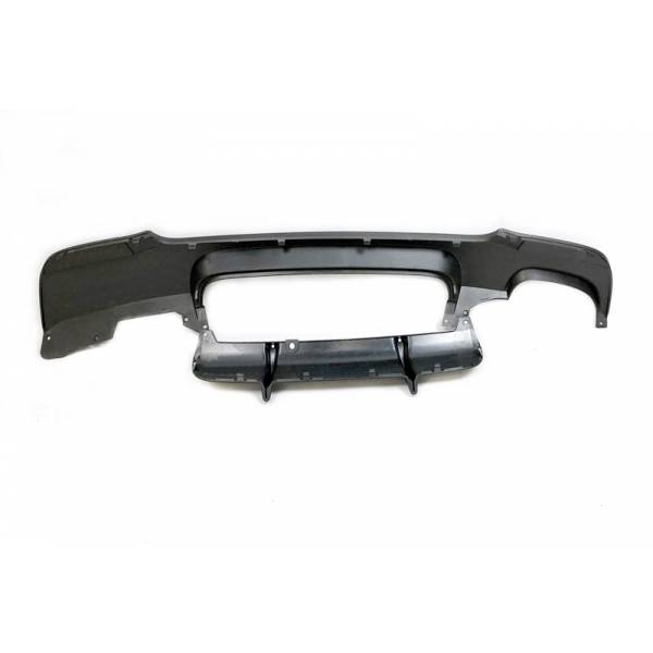 Rear Diffuser BMW E92 / E93 look M Performance 1 Double Outlet