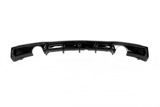 Heckdiffusor BMW F30 / F31 Look M Performance 2 Ausgänge Schwarz glänzend