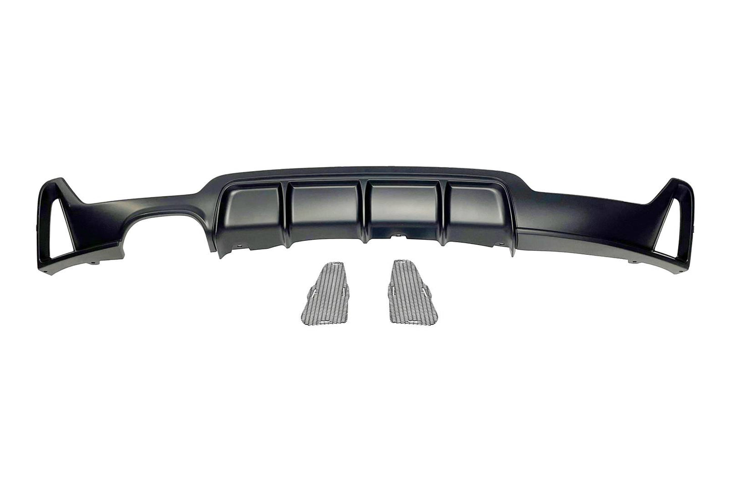 Difusor Trasero BMW F32 / F33 / F36 Look M Performance 1 Salida doble