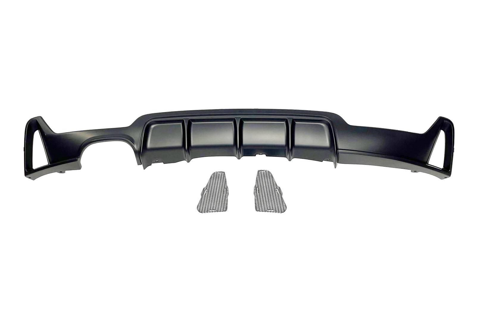 Difusor Trasero BMW F32 / F33 / F36 Look M Performance 1 Salida doble