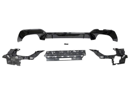 Diffuseur Arrière BMW G20 / G21 340 Look M Performance Noir Brillant