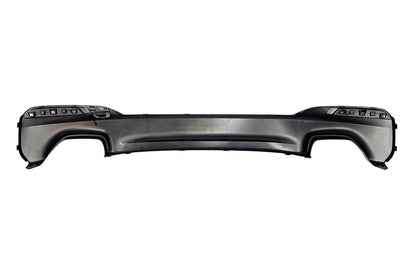 Difusor Trasero BMW G30 / G31 Look M-Tech Gris brillo Doble salida