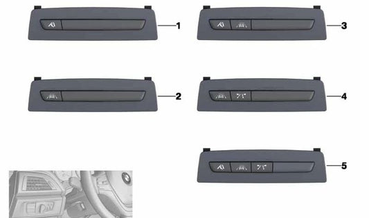 Módulo control asistente de conducción OEM 61319268478 para BMW F20, F20N, F21, F21N, F22, F22N, F23, F23N, F87, F87N, F30, F30N, F31, F31N, F34, F34N, F35, F35N, F80, F80N, F32, F32N, F33, F33N, F36, F36N, F82, F82N, F83, F83N. Original BMW.