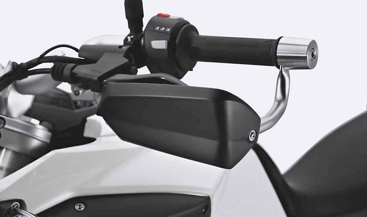 Conjunto de protetores de mão grandes OEM 71607715135 para motocicletas BMW F700GS, F800GS, F650GS... e muito mais. Originais BMW Motorrad.