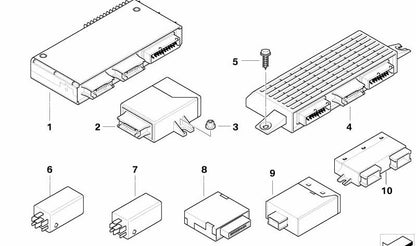 Módulo Base 3 para BMW X5 E53 (OEM 61359117101). BMW original