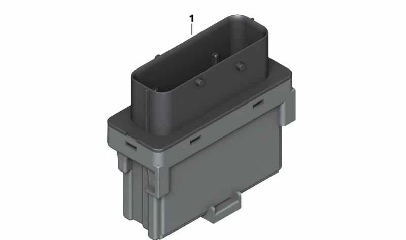 Módulo satélite central OEM 61358405640 para BMW Motorrad C 400 GT, C 400 X, K 1600 GT, GTL, GTL Exclusive, Bagger y R 1250 GS Adventure, R 1200 RT. Original BMW Motorrad.