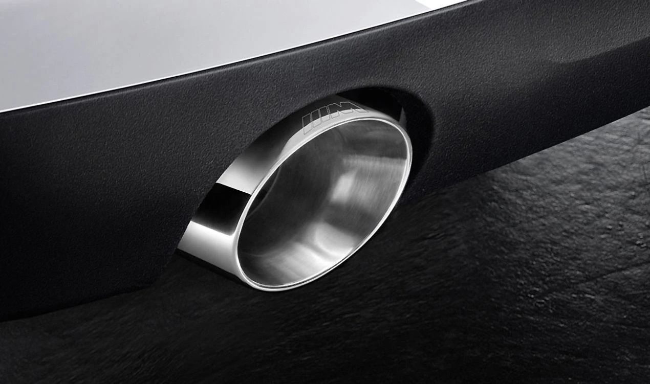Salidas de escape M Performance OEM 18302448773 para BMW G30, G31, G32. Original BMW.