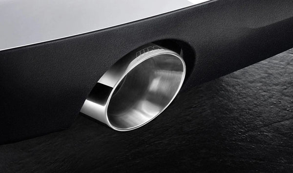 Salidas de escape M Performance OEM 18302448773 para BMW G30, G31, G32. Original BMW.