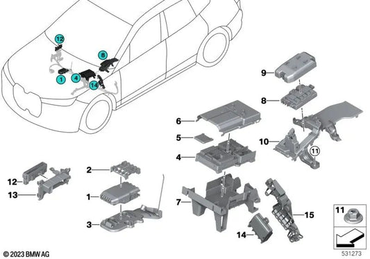 Aktueller Distributor für BMW I20 (OEM 61145A45135). Original BMW