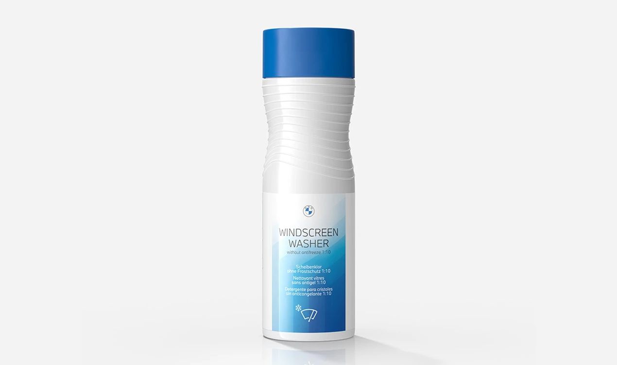 Windshield liquid without antifreeze OEM 83125B5EDC9 for BMW (all models). Original BMW.