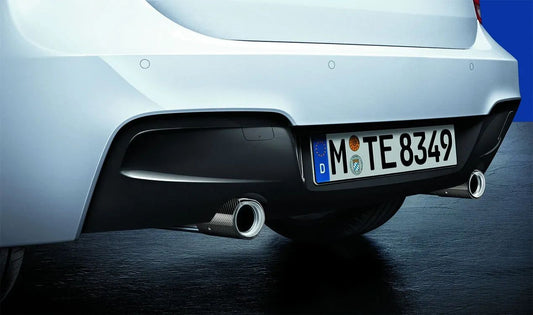 Guarnição de escapamento para BMW Série 1 F20, F21 (OEM 18302286255). BMW original