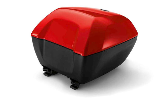 Carcasa exterior tapa de maletín Racing-Red OEM 77438555607 para BMW Motorrad S 1000 XR, F 900 R, C 400 GT, G 310 GS... y más. Original BMW Motorrad.