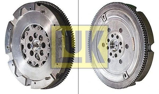 Volante bimasa OEM 415038610 para BMW Serie 3 {E90 325d (PN51, PN52, PN61, PN62, VC51, VC52, VC61, VC62), 330d (VC01, VC02)}. Compatible con cambio manual y automático. Original LuK.