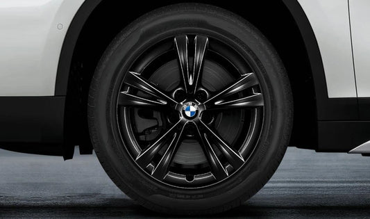 Tire à double radio en aluminium 385 pour BMW F48, F39 (OEM 3610686673). BMW d'origine
