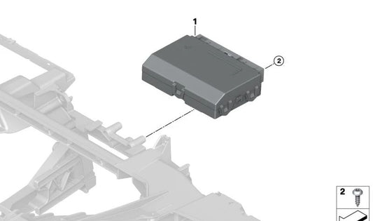 Unidad de control climatizador automático OEM 64119874189 para BMW F20, F21, F22, F23, F30, F31, F34, F32, F33, F36, F87, F80, F82, F83, F48, F39, i3 I01, I12, I15 y MINI F54, F55, F56, F57, F60. Original BMW y MINI.