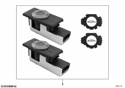Proiettori a LED per BMW E46, F30, F80 (OEM 63312463923). BMW originale