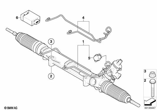 Unità di controllo servotronica per BMW E83, E83N (OEM 32433404171). BMW originale
