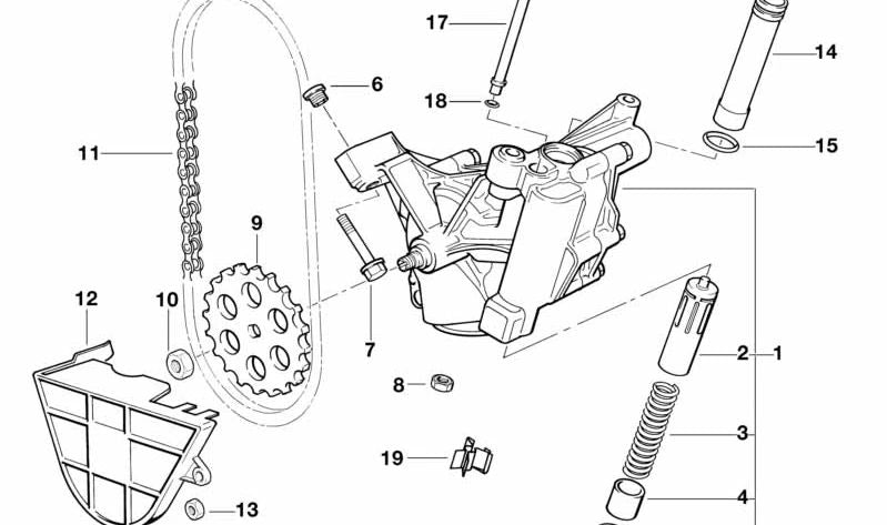 Junta Tórica para BMW Serie 5 E34, E39, E60, F10, Serie 6 E63, F12, Serie 7 E32, F01N, G12, Serie 8 E31, X5 E53, F15, X6 E71, F16, Z8 E52 (OEM 11421741129). Original BMW