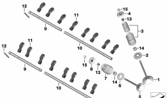 Interruptor OEM 11347713821 Para motocicletas BMW S 1000 RR, S 1000 R, S 1000 XR, HP4 ... e muito mais. BMW Motorrad original.