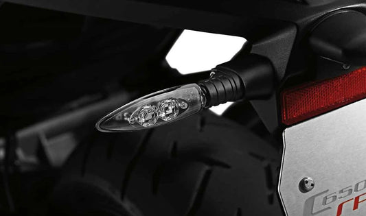 Intermitente LED delantero OEM 63138522499 para motos BMW R1200GS, R1250GS, F850GS, S1000XR... y más. Original BMW Motorrad.