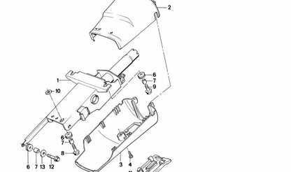 Parte superior de revestimiento para BMW E30, E28, E24 (OEM 32311152204). Original BMW