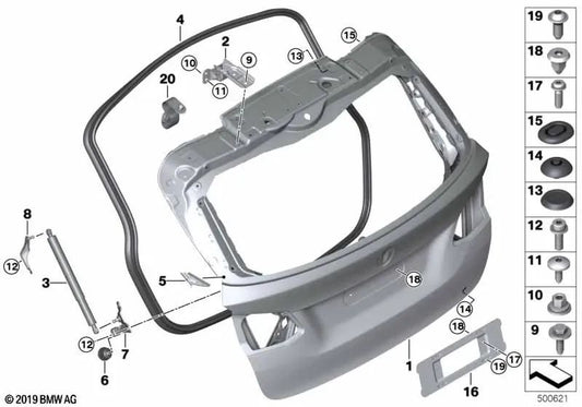 Spindelantrieb per BMW F46 (OEM 51247365979). BMW originale.