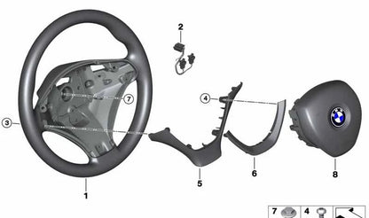 OEM Leather Sports Directeur 32306782805 pour BMW E70, E71, E72. BMW d'origine.