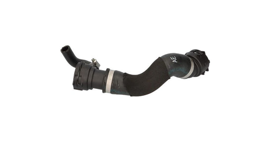 Lower radiator hose to the OEM water pump 17127794748 for BMW E90, E91, E92, E93. Original BMW.