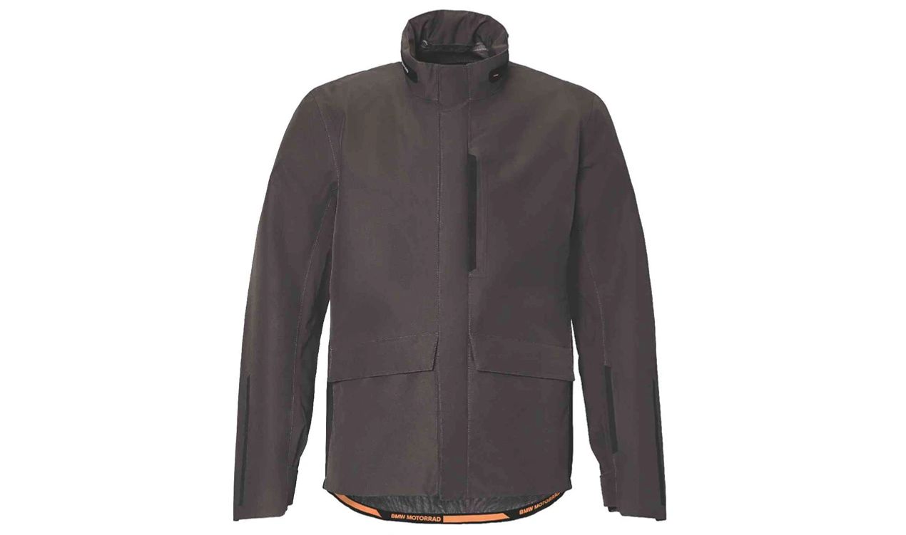 Chaqueta impermeable Barcelona GTX OEM 76128504860 para BMW Motorrad {R1200GS, R1250GS, F750GS, F850GS, S1000XR, G310GS, R nineT, K1600, F900XR, CE 04}. Original BMW Motorrad. Ideal para moto y touring.