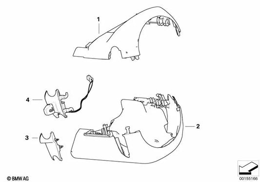 Interruttore interruttore interruttore per BMW X5 E70, E70N, X6 E71, E72 (OEM 61316966710). BMW originale